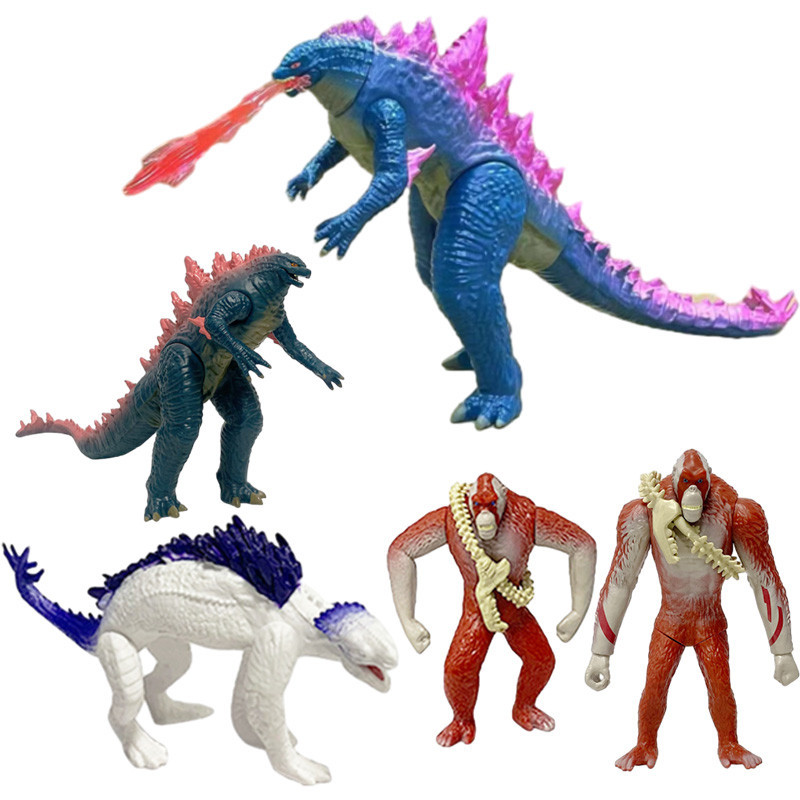 1/5/6/10 Pecs Godzilla X Kong 2 Model Godzilla Action Figure Toy The ...