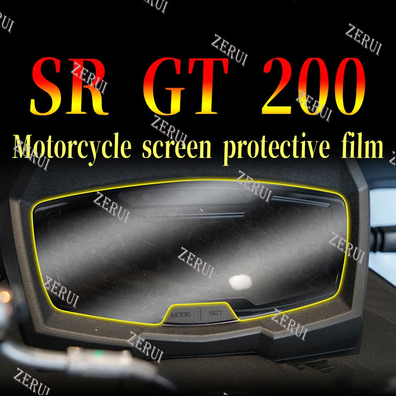 ZR For For Aprilia SR GT 200 Motorcycle Cluster Scratch Cluster Screen ...