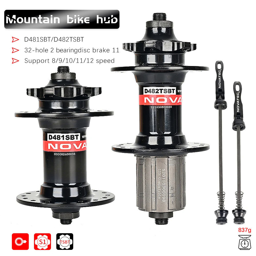 NOVATEC MTB Bike Hub 32 Holes 10 11 Speed Mountain Bicycle