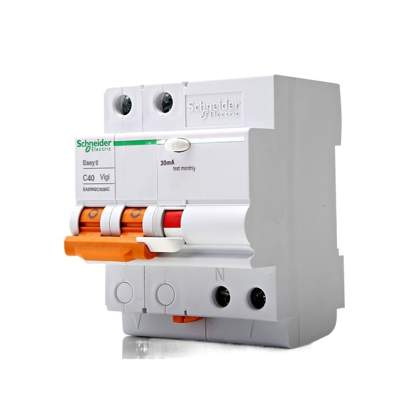 Schneider circuit breaker empty open home 2P40A leakage protection E9
