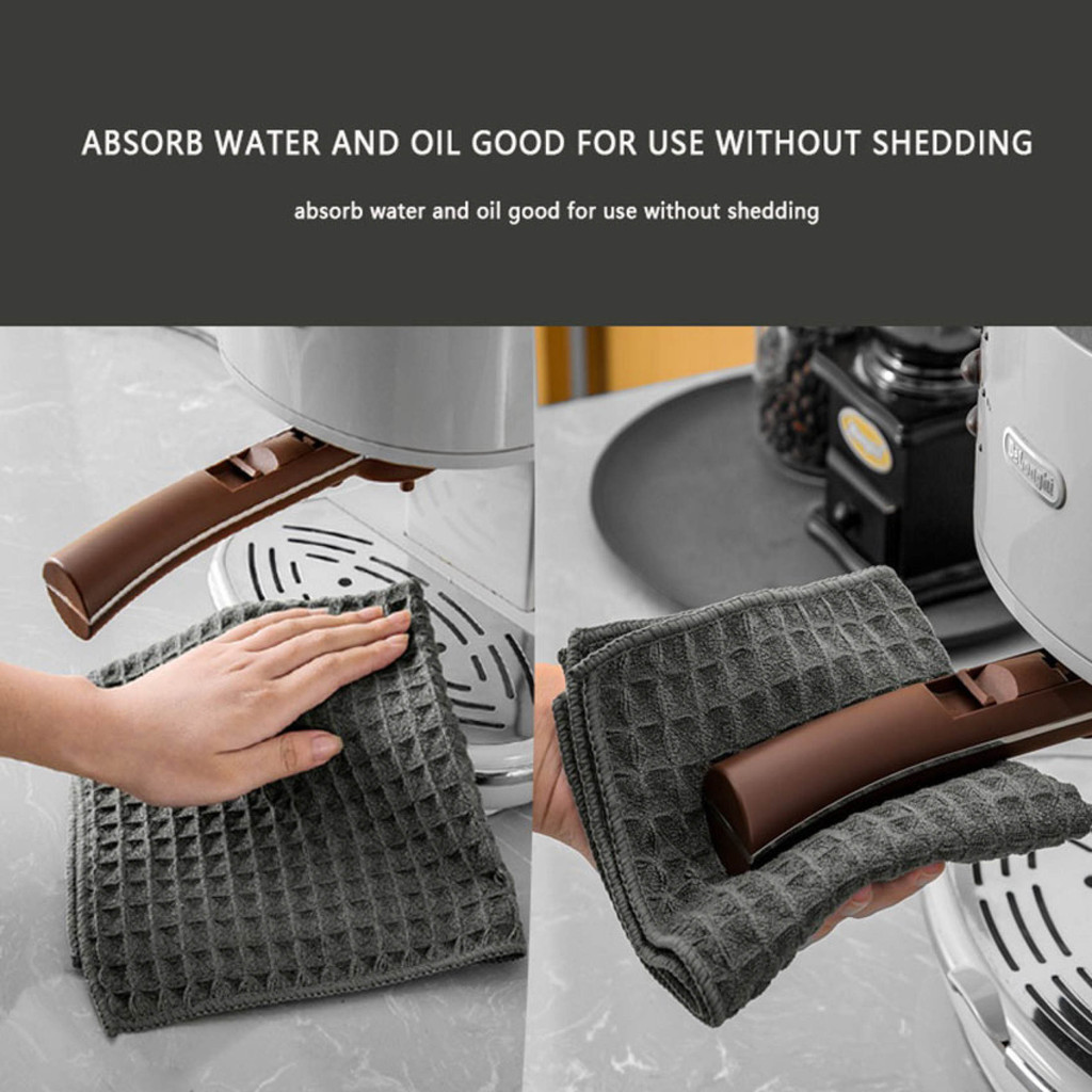 Barista Towel Rag Cafe Cleaning Towel Bar Counter Square Towel Coffee ...