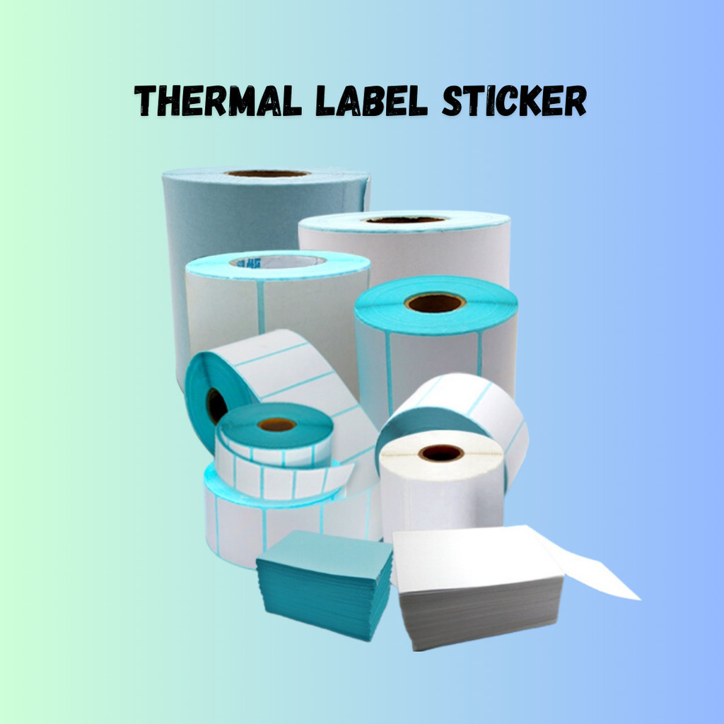 Direct Thermal Barcode/Label Sticker / Waterproof Sticker (per roll ...