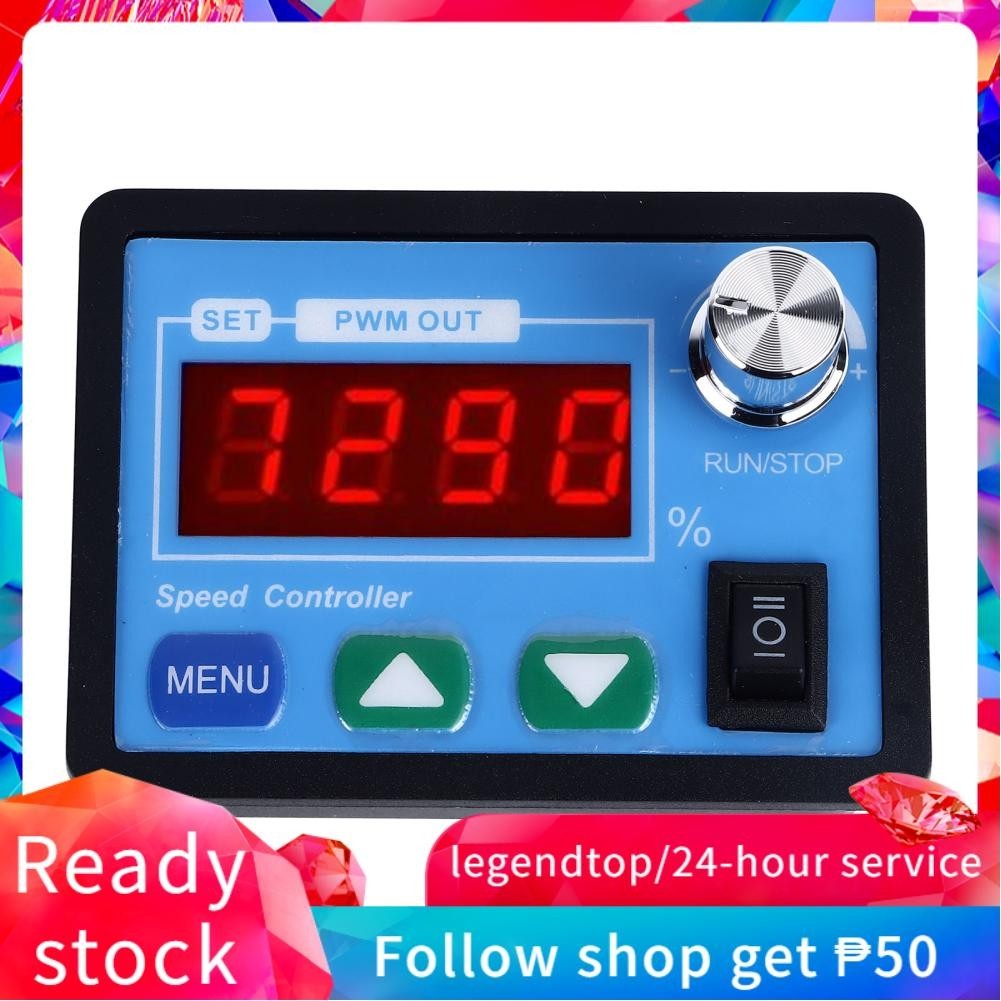 Legendtop DC Motor Speed Controller 4 Digit LED Display 20A High ...
