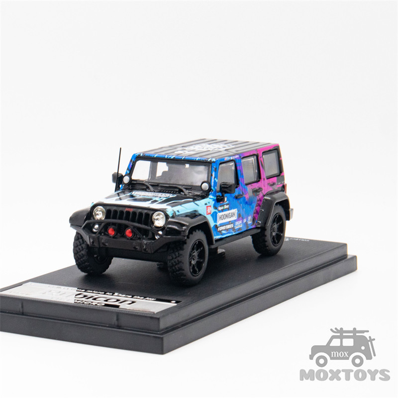 Set Hauler Remorque 1:64 TimeMicro - Wrangler/Civic/Car Hauler - Fonte Avec Boîte - Cadeau Enfant 14+