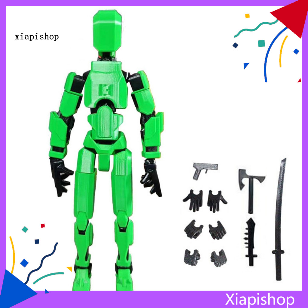 XPS Articulated Joint Doll Multi-jointed Robot Action Figure with ...