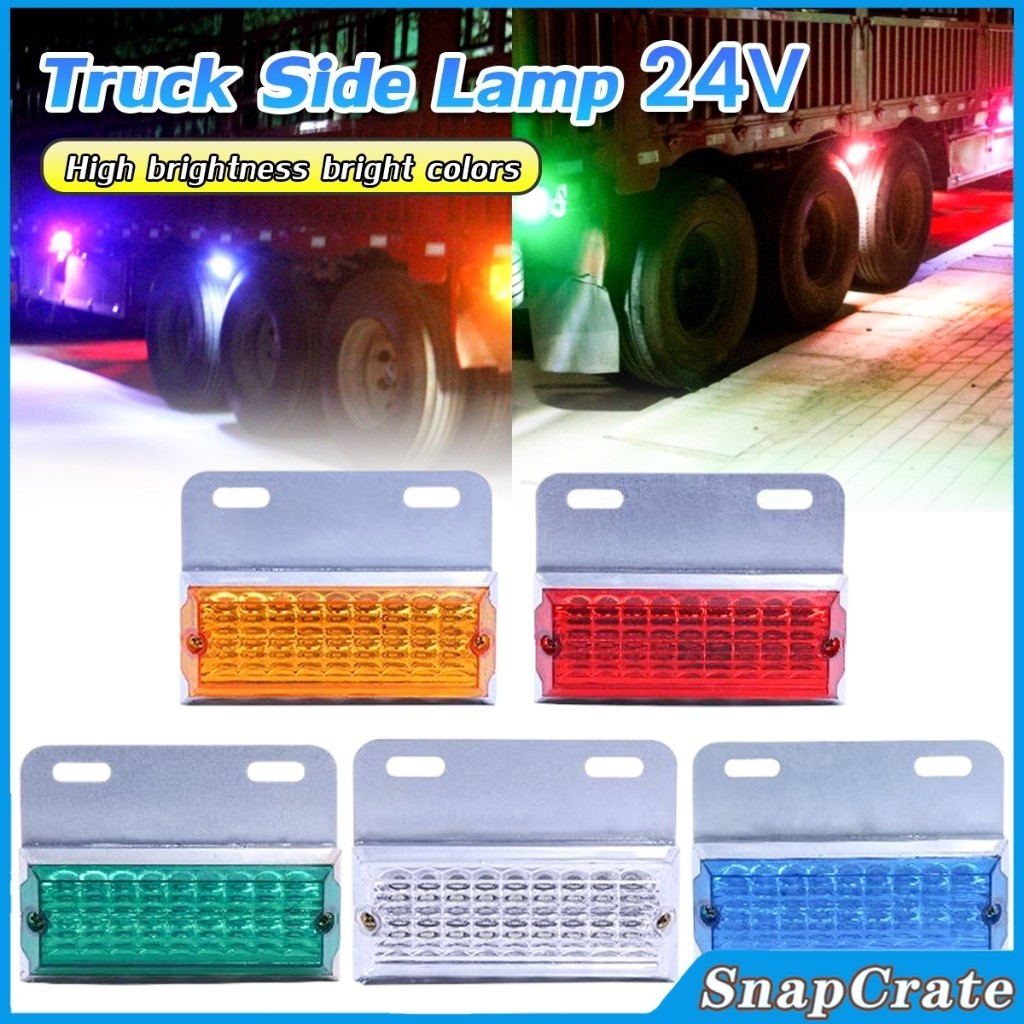 Snap Led Light For Truck Car 24v Side Marker Lamps Indicator Lamp Gap ...