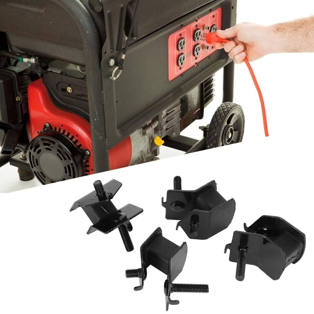 2-3KW/5-8KW 4pcs Generator Foot Foot Pad Shock Absorbing For Generator ...