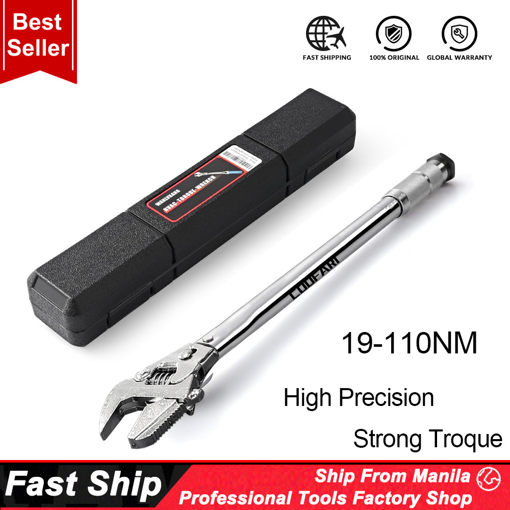 19-110NM 30MM Adjustable Torque Adjustable Wrench Bathroom Ratchet ...