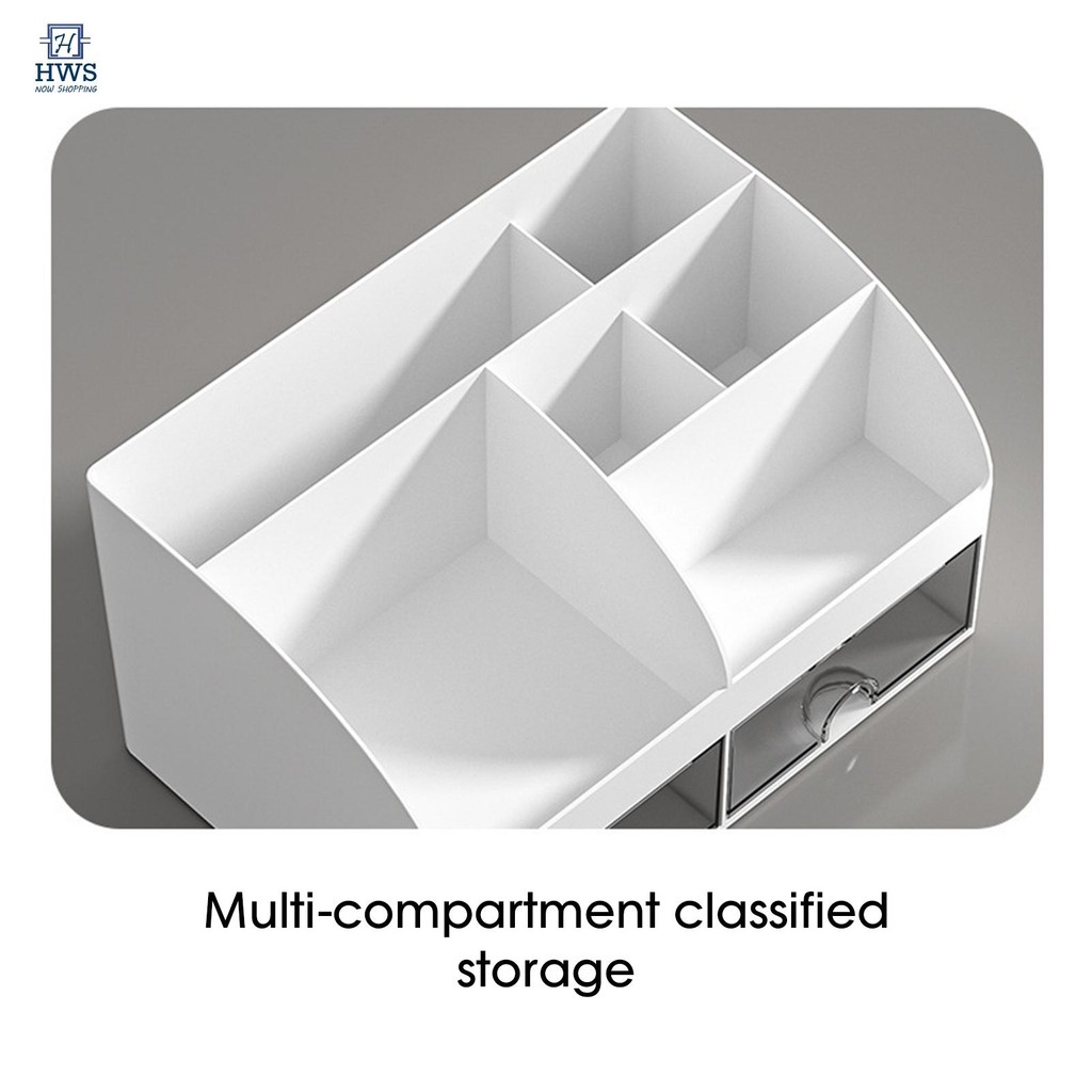 Desk Storage Organizer Drawers Practical Office Finishing Box Container ...