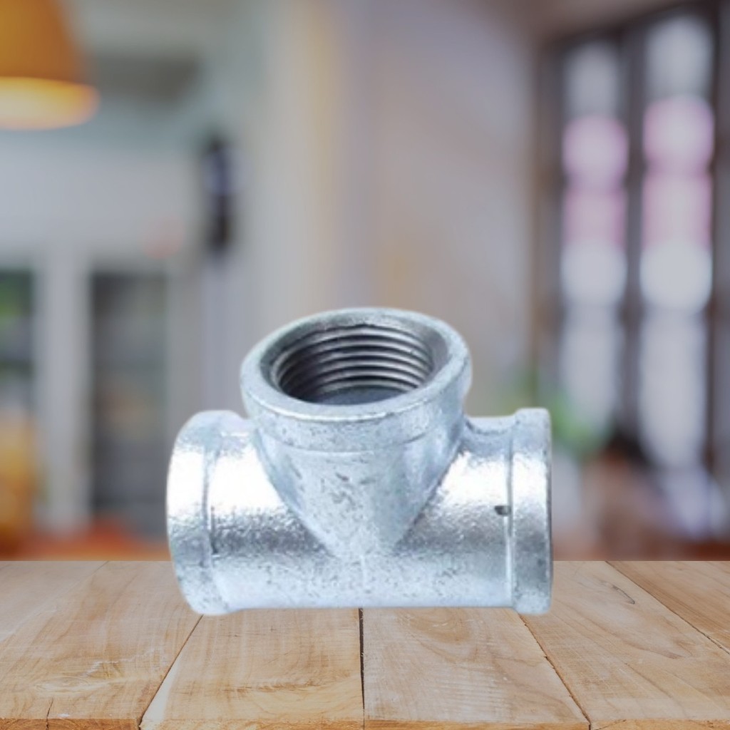 Professional-Grade GI Tee – Precision Threaded Pipe Connector | Shopee ...