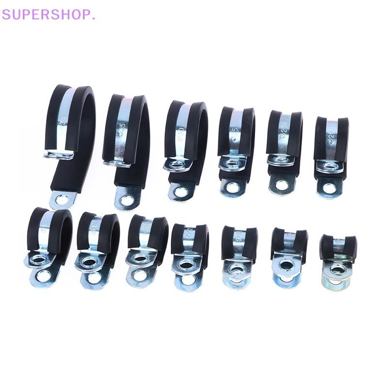 P Clamps 50mm Stainless Steel Cable Rubber Lined Hose Clamp Pack Of 10 – Gang Racing - View #3