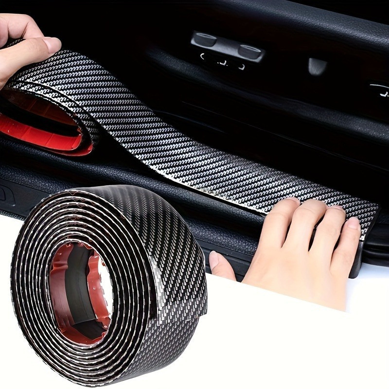 Universal Door Edge Protector Carbon Fiber Car Door Edge Guard Auto ...