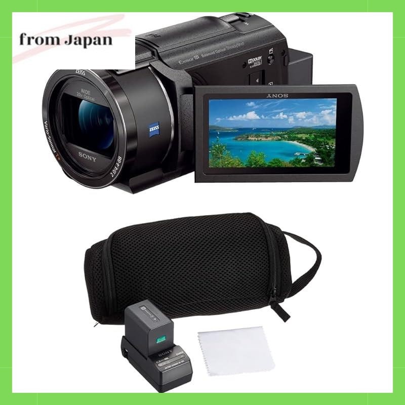 Sony (SONY) 4K Camcorder Handycam FDR-AX45A (2022 model) Black