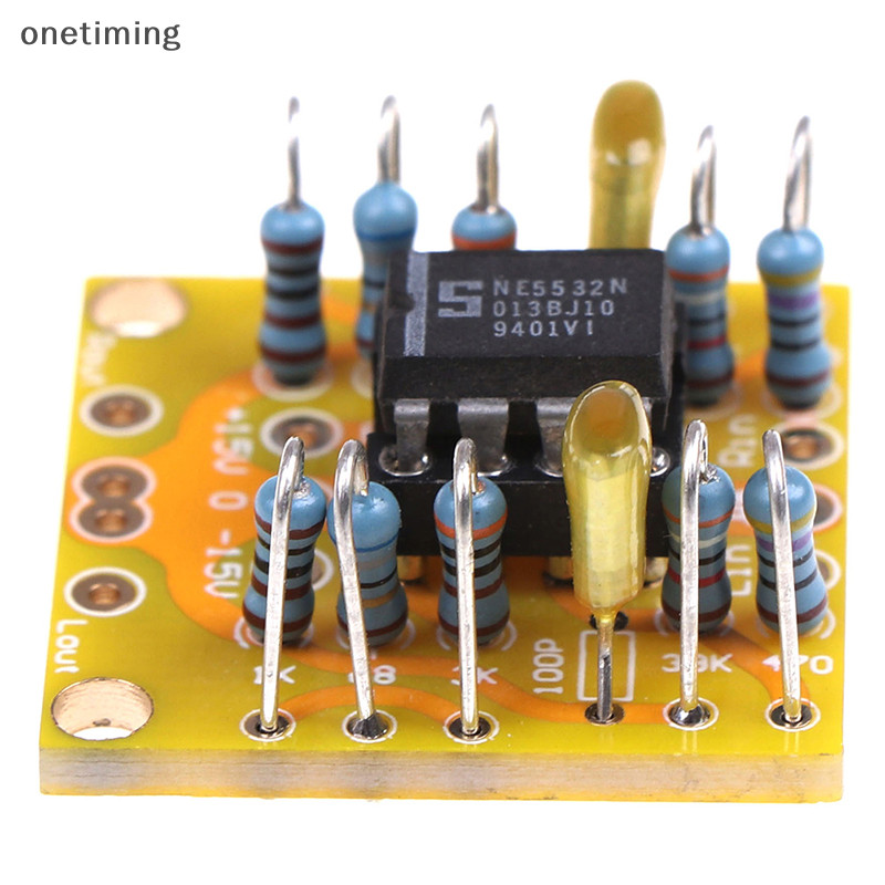 Otph Dual OP Amp Board Preamp DC Amplification PCB for NE5532 OPA2134 ...