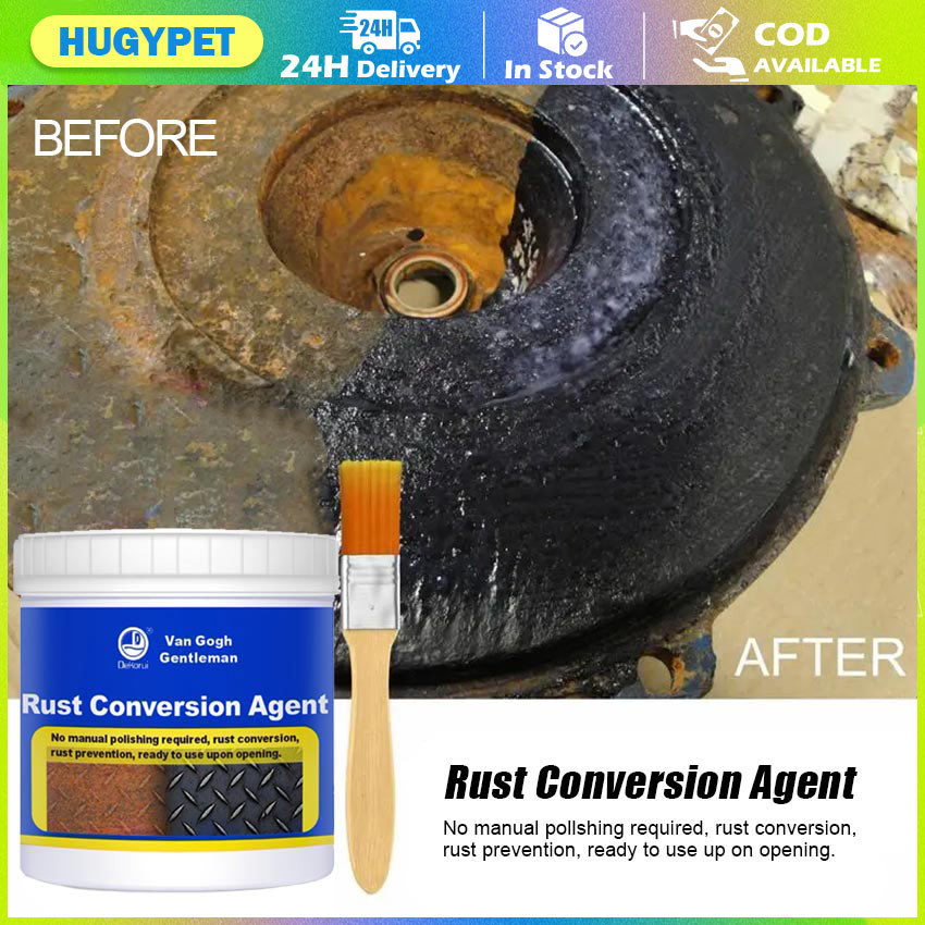 350g Metal Remover Rust Converter Water-Based Iron Steel Surface Clean ...