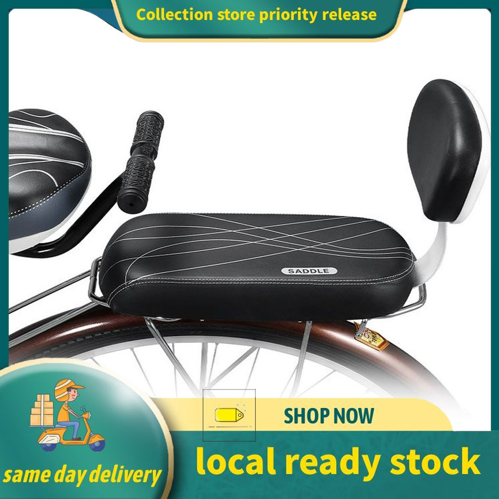 【Fast Deliver】1set Durable Bicycle Rear Seat back seat ,Handle Grip ...