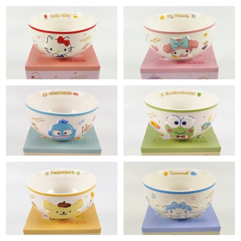 Sanrio Kitty Melody Hangyodon Keroppi Pompompurin Kuormi Cinnamoroll ...