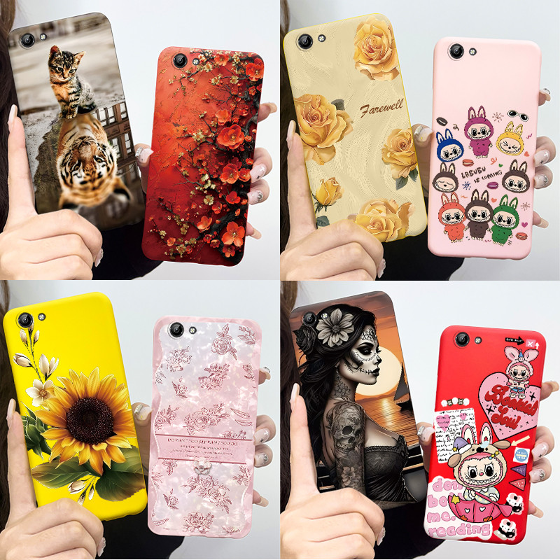 For Vivo Y71 1801 1724 Y53 2017 1606 Case Beautiful Flower Lovely