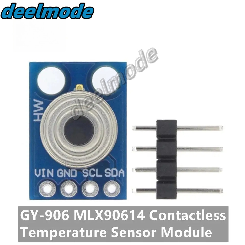 MLX90614 GY-906 Sensor Module Non-contact Infrared Temperature IR IIC ...