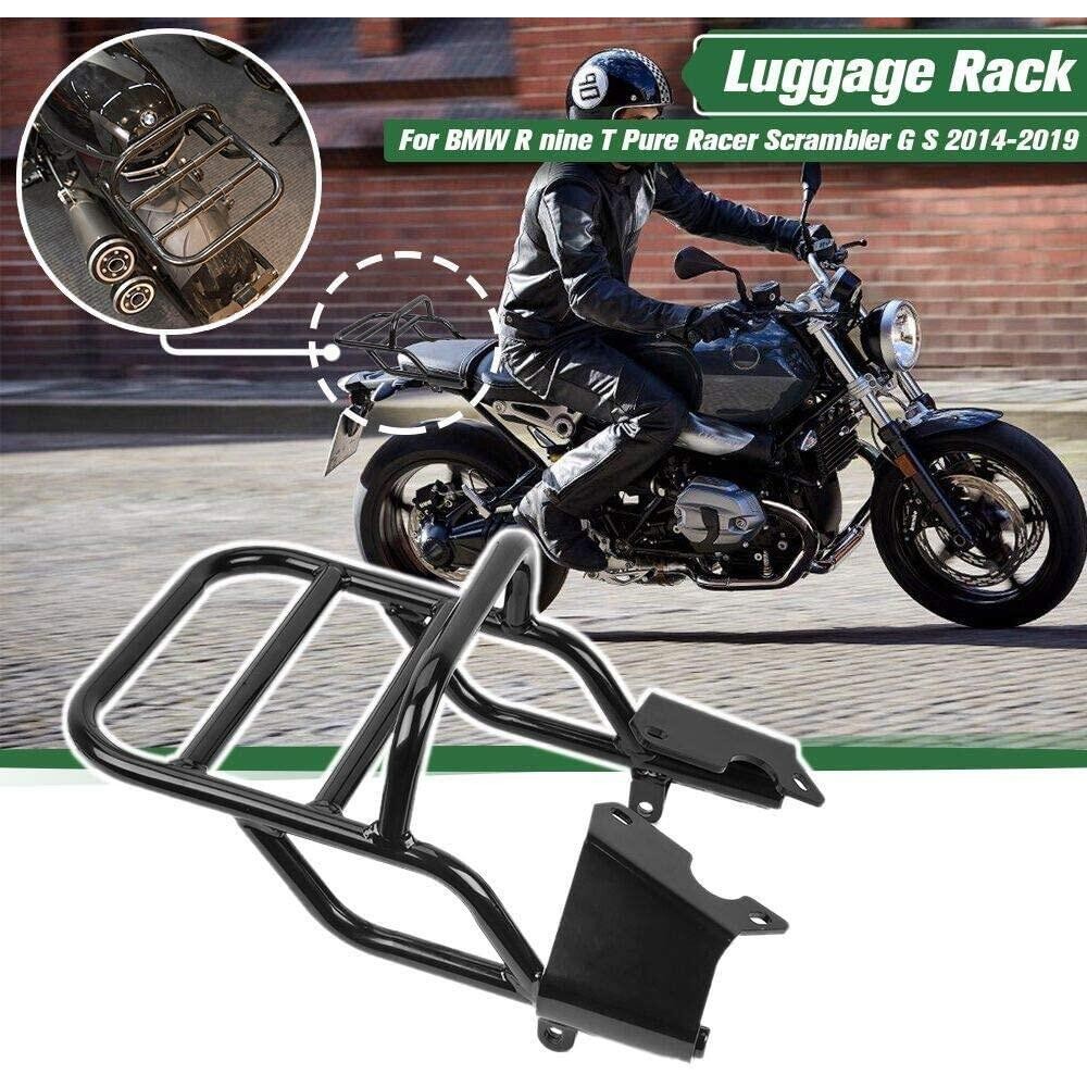 GG+Allotmark Motorcycle Rear Seat Luggage Rack Carrier Shelf For BMW R ...