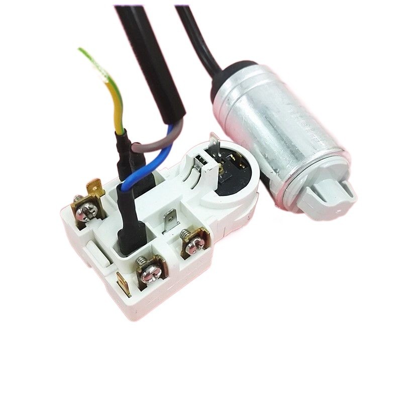 Refrigerator starter protector QP3-12A+4UF start capacitor PTC starter ...