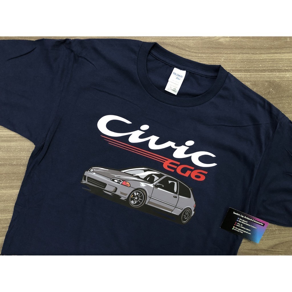 Civic T-Shirt EG6 Classic JDM CIVIC INTEGRA HQ PRINT S - 5XL