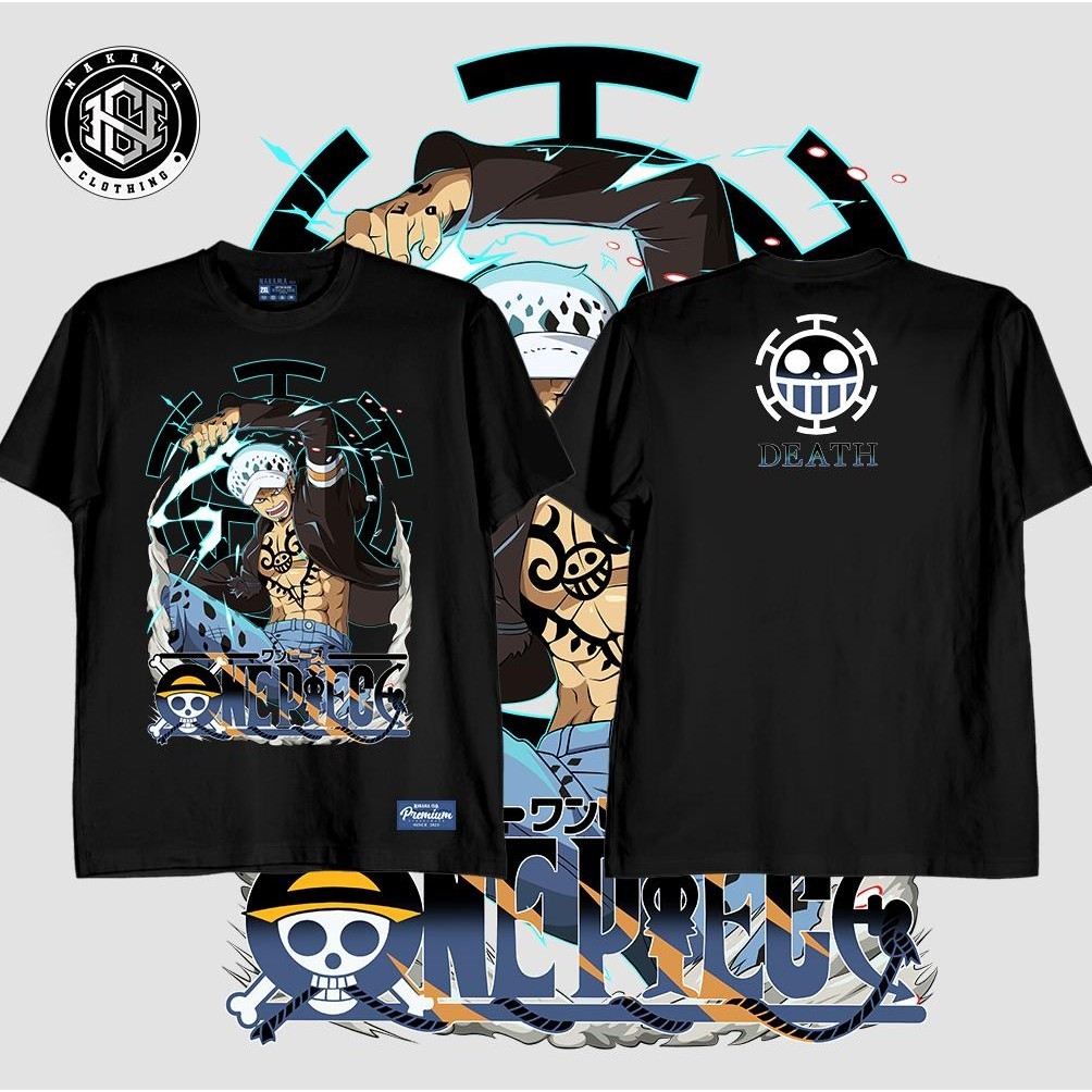 NAKAMA CLOTHING ONE PIECE TRAFALGAR LAW NEW GRAPHIC COTTON TSHIRT FOR