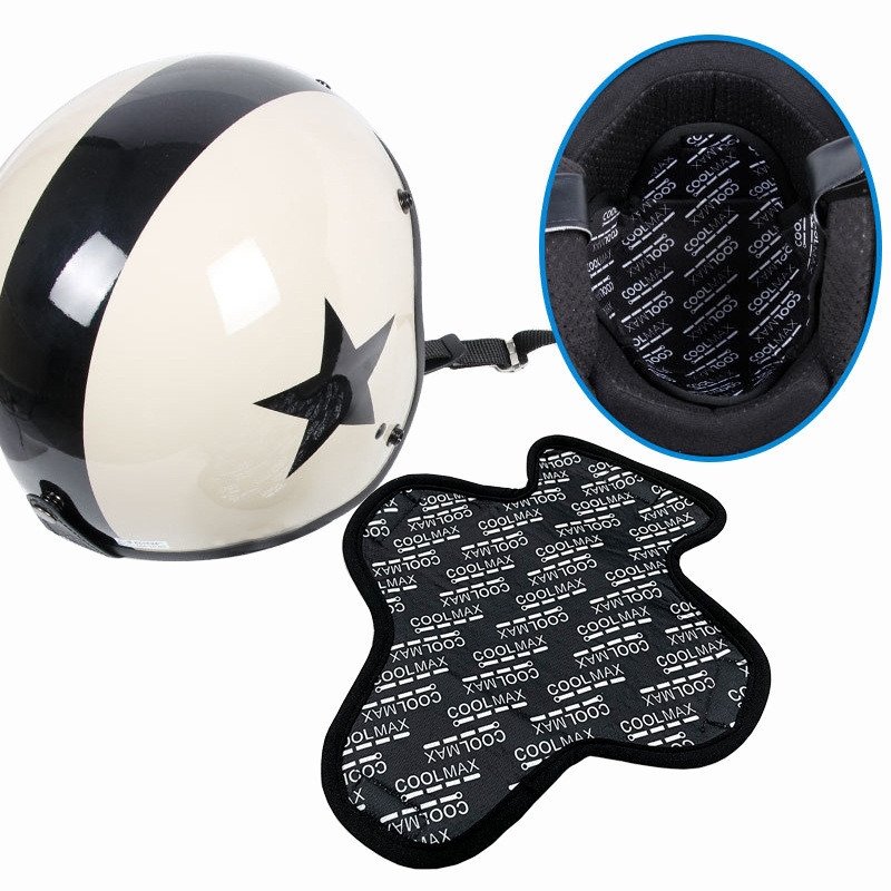 Motorcycle Helmet Insert Liner Cap Cushion Pad Quick-drying Breathable ...