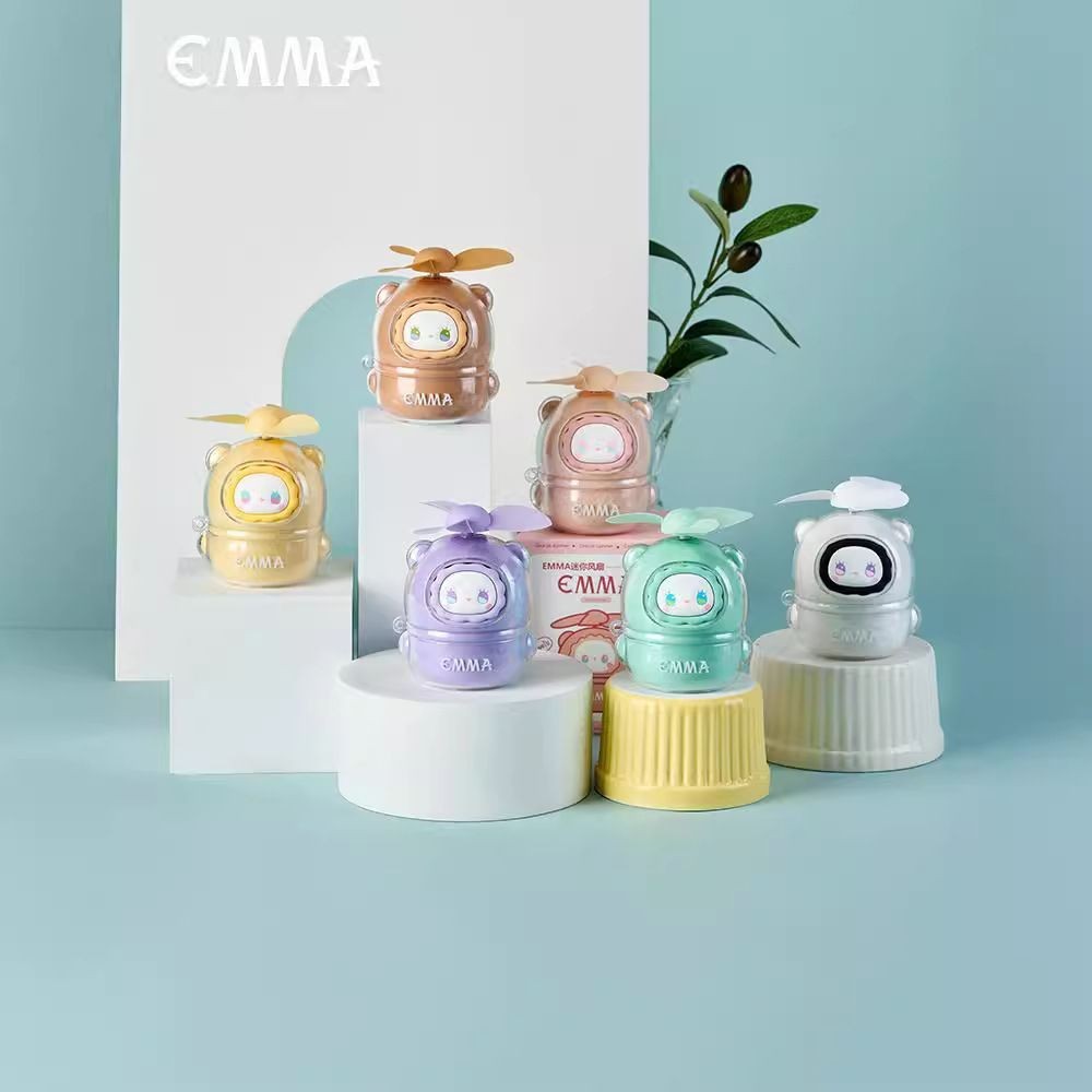 EMMA Secret Forest Series Rechargeable Mobile Fans Mini Fan USB Socket ...