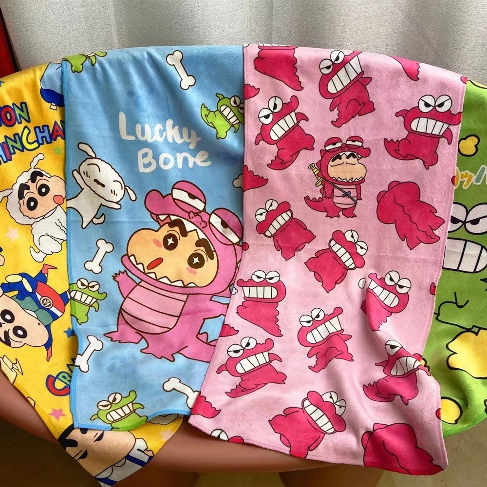 Cartoon Cute Couple Towel Bath Towel Absorbs Water Trendy Brand