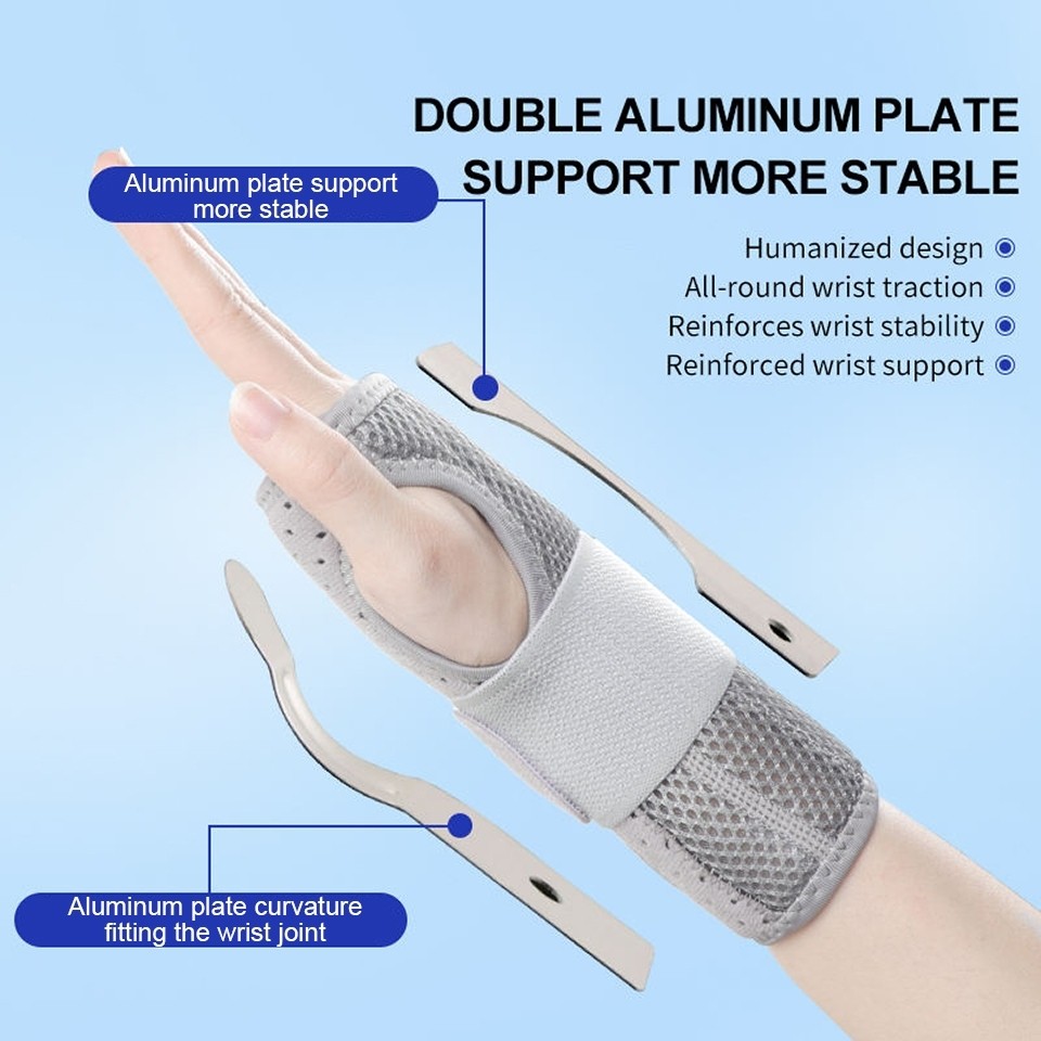 1Piece Wrist Support With Aluminum Plate Professional Arthritis Carpal ...