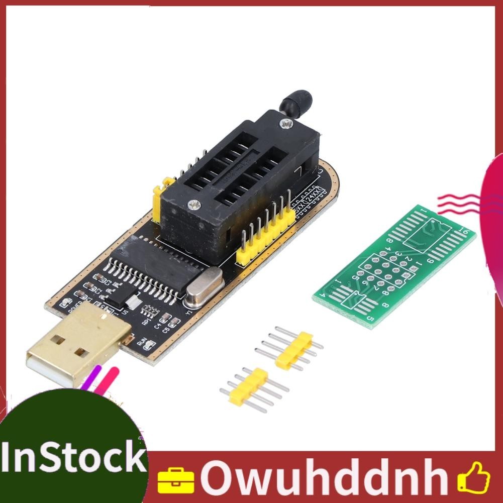 Owuhddnh CH341A USB Programmer Board Module Chip BIOS FLASH For ...