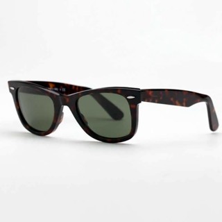 Wayfarer luxury square sunglasses men women acetate frame with glass ...