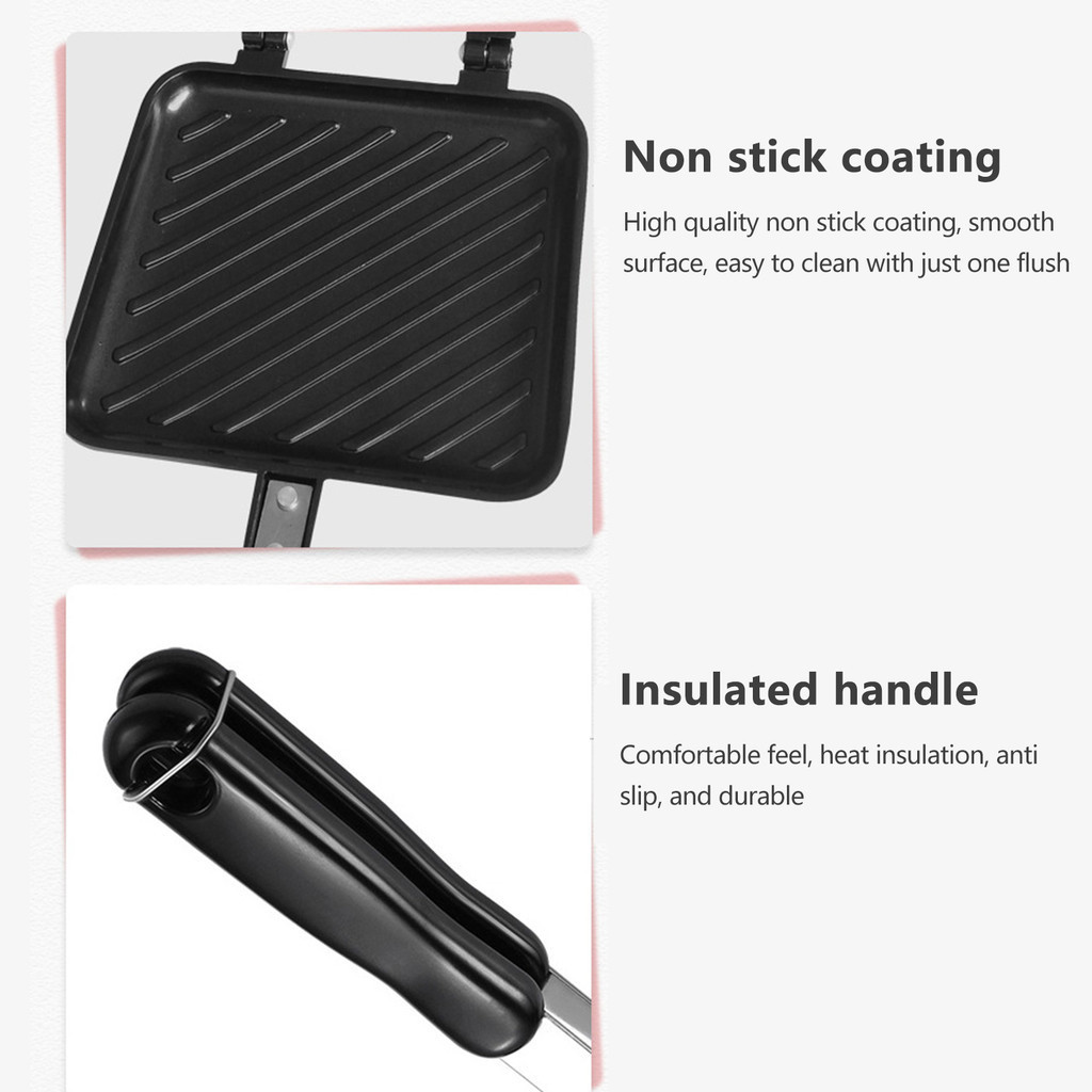 Aluminum Alloy Frying Pan Non Stick Seven Hole Breakfast Pan