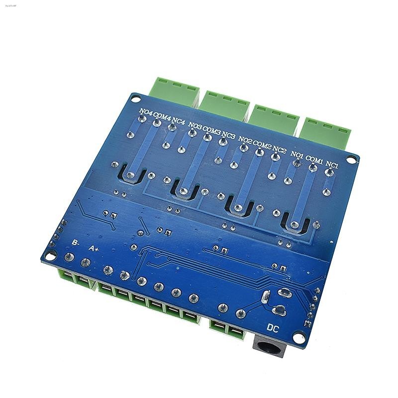 MODBUS-RTU 4-way relay module STM8S103 microcontroller secondary ...