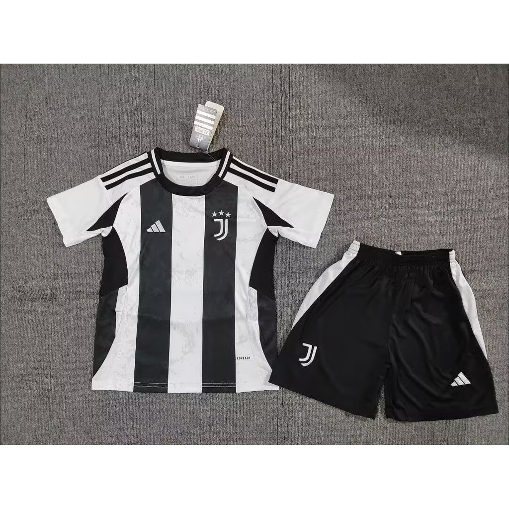 Children's Football Shirt Set 24-25 Juventus Home Children's Football ...