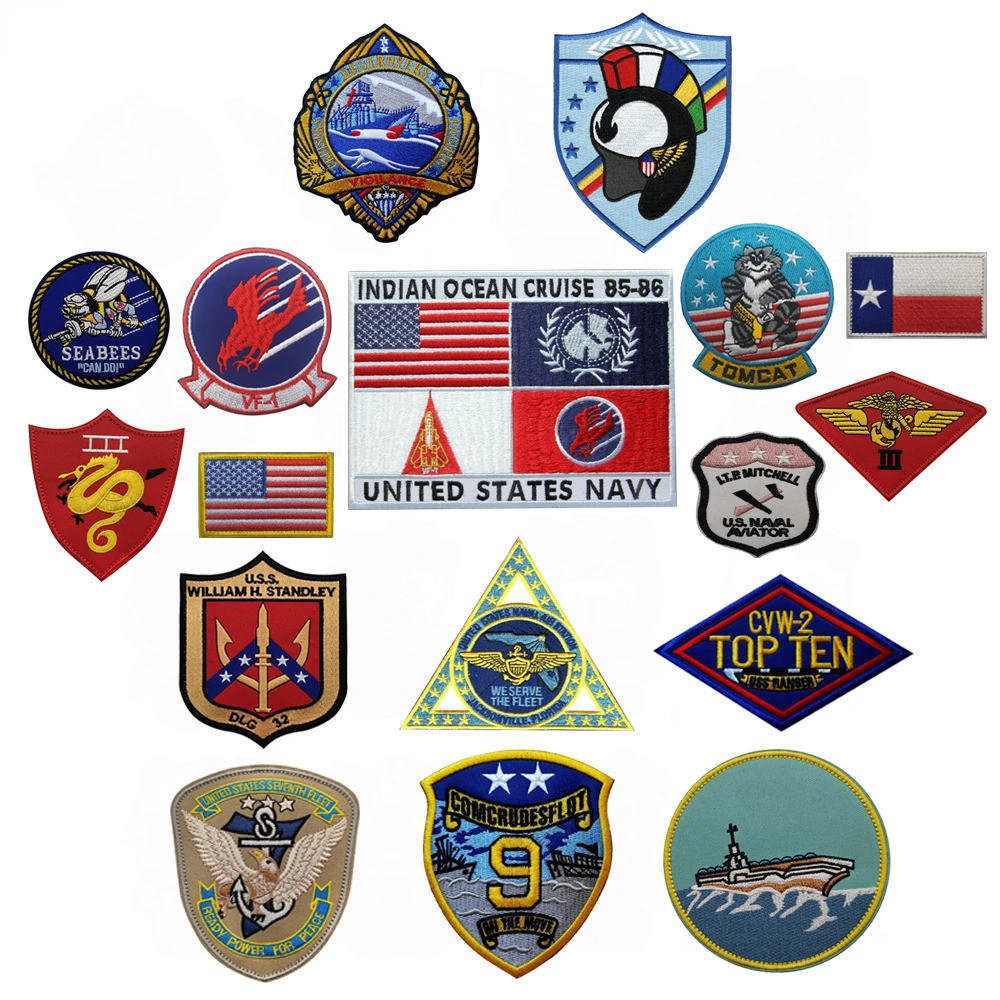 TOP GUN Maverick Flight Test Maverick Embroidery Patch Vf-1 VX-31 ...