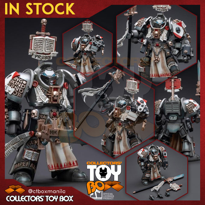 SU ORDINAZIONE Warhammer 40k Action Figure 1/18 Grey Knights Terminator Jaric Thule 13 cm