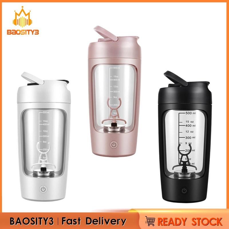 [Baosity3] Portable Electric Protein Shaker Bottle USB Automatic 650ml ...