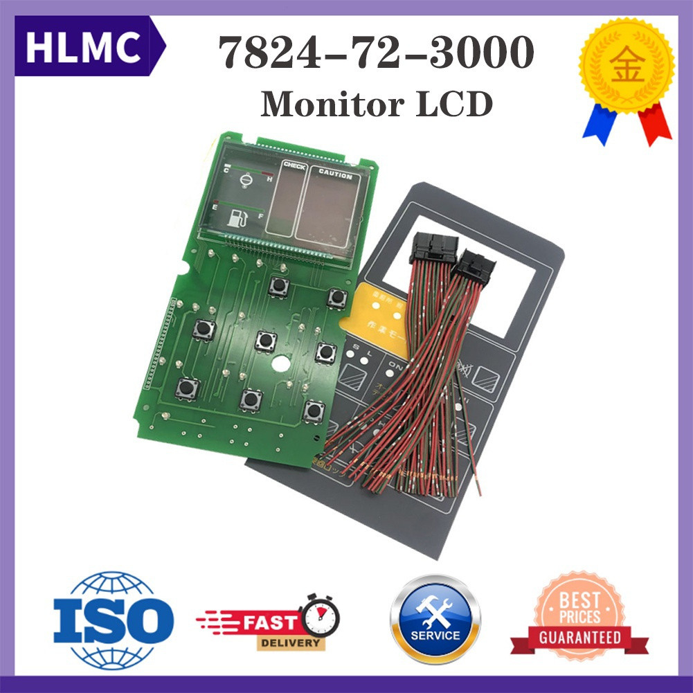 PC120-5 PC200-5 PC220-5 PC300-5 Monitor LCD Keypad Screen Panel For ...