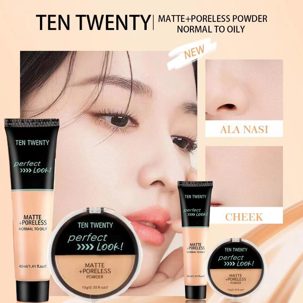 Tentwenty Face Powder Liquid Foundation Matte Porelss Powder Matte ...