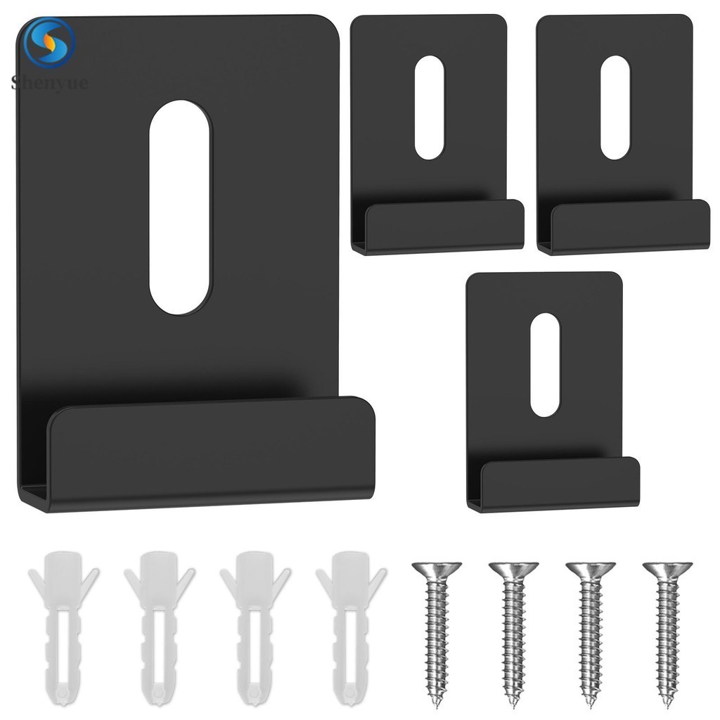 4Pcs Metal Mirror Clips for Wall Mounting Wide Channel Mirror Clips ...