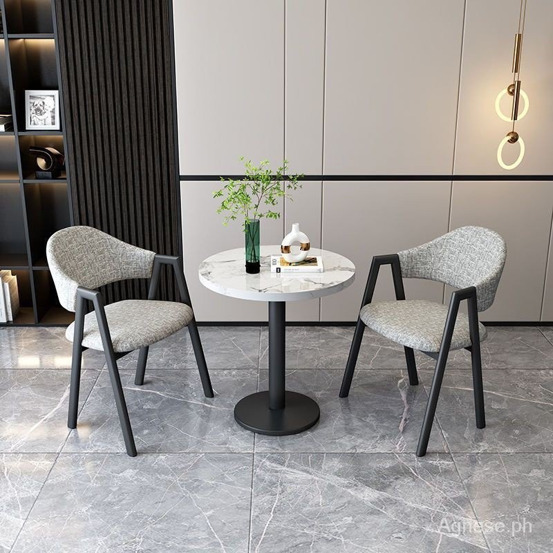Nordic Negotiation Table and Chair Combination Set Reception Modern ...