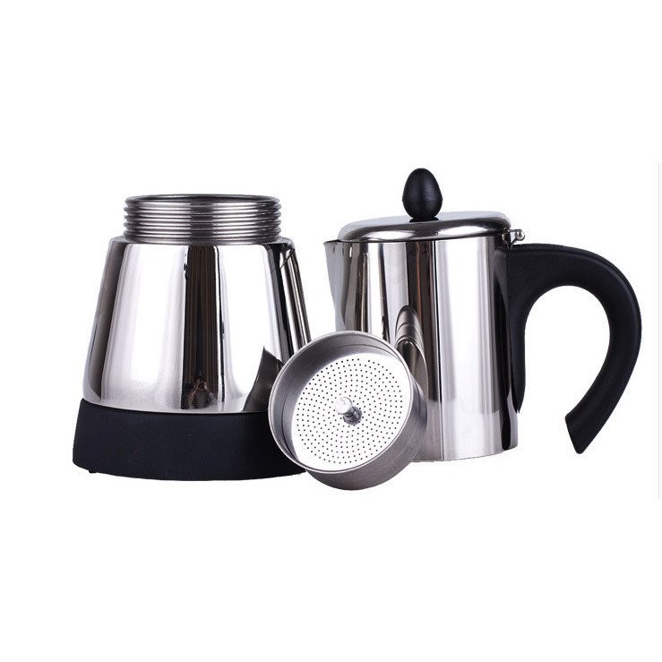 Cross-border Household Coffee Machine Italian Coffee Pot European Plug 