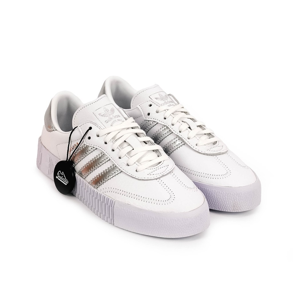 Adidas Sambarose OG Cloud White Silver Womens Shopee Philippines