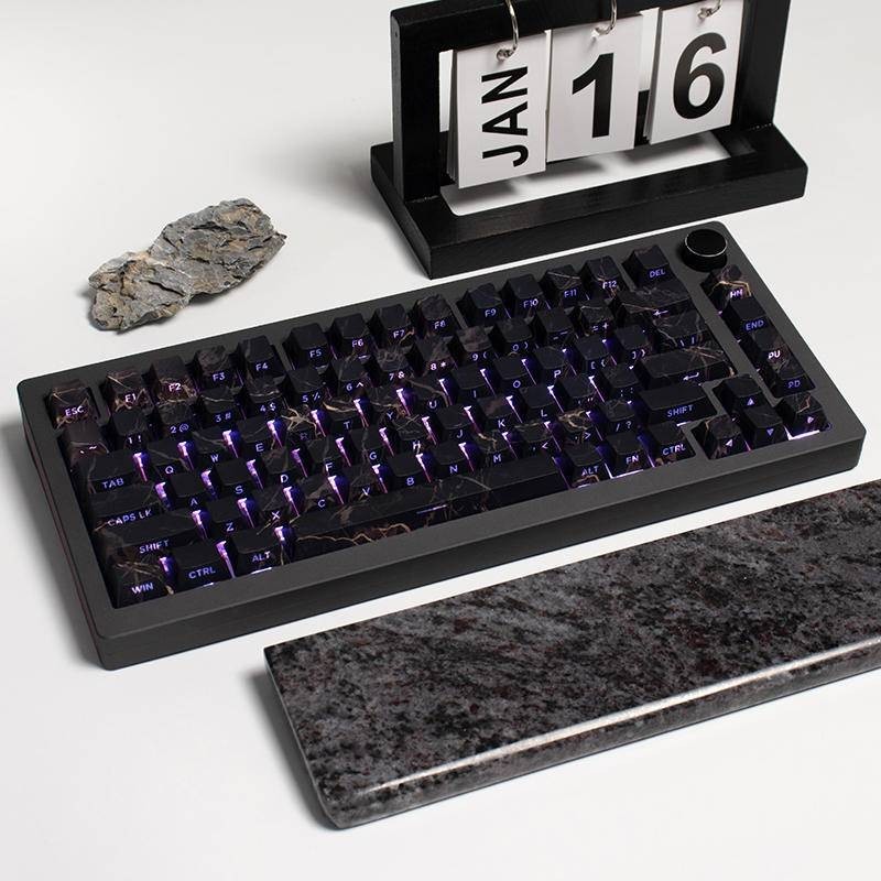 Marble Keycaps Set PBT Cherry Profile Keycap For Mechanical Keyboard ...