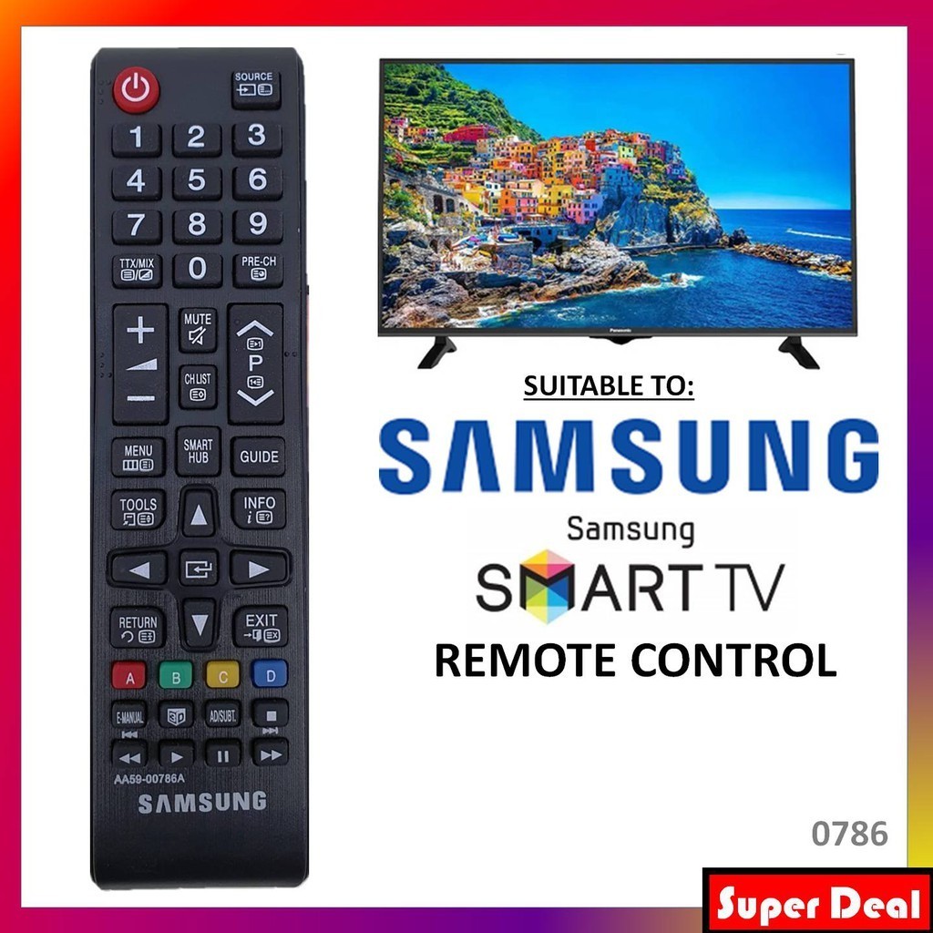 GG+SAMSUNG Smart TV Remote Control Replacement (AA59-00786A) | Shopee ...