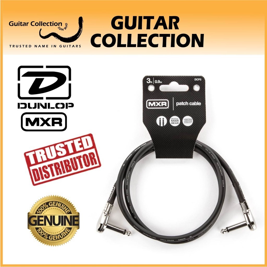 MXR Dunlop DCIS10 Pro Series Instrument Kabel 3 Meter Jack - Jack