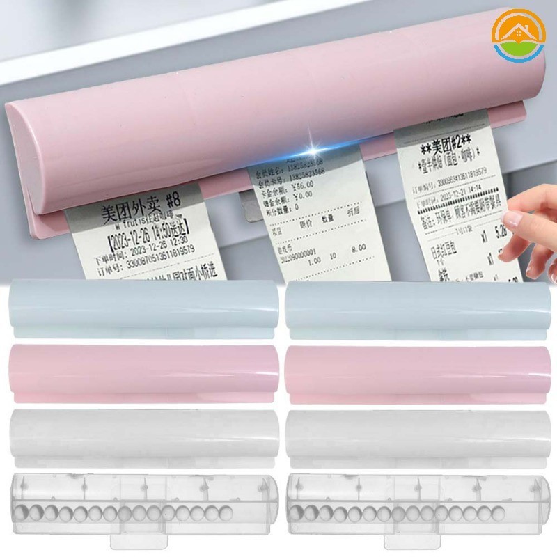 1PC Multipurpose Order Bill Receipt Hanging Rack - Punch-free ...