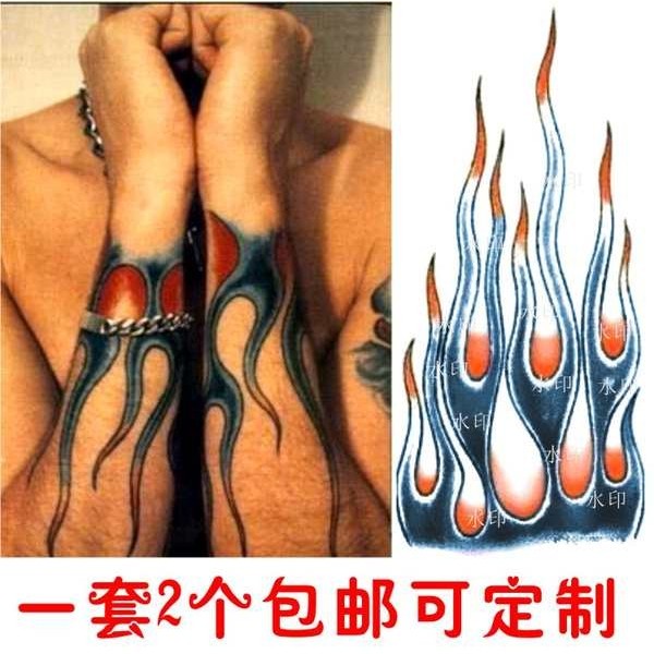 tattoo sticker waterproof tattoo machine set Linkin Park frontman ...